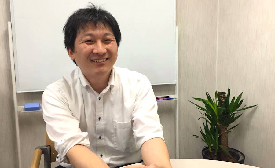 有限会社ボンズシステムの早川真澄社長のインタビュー風景